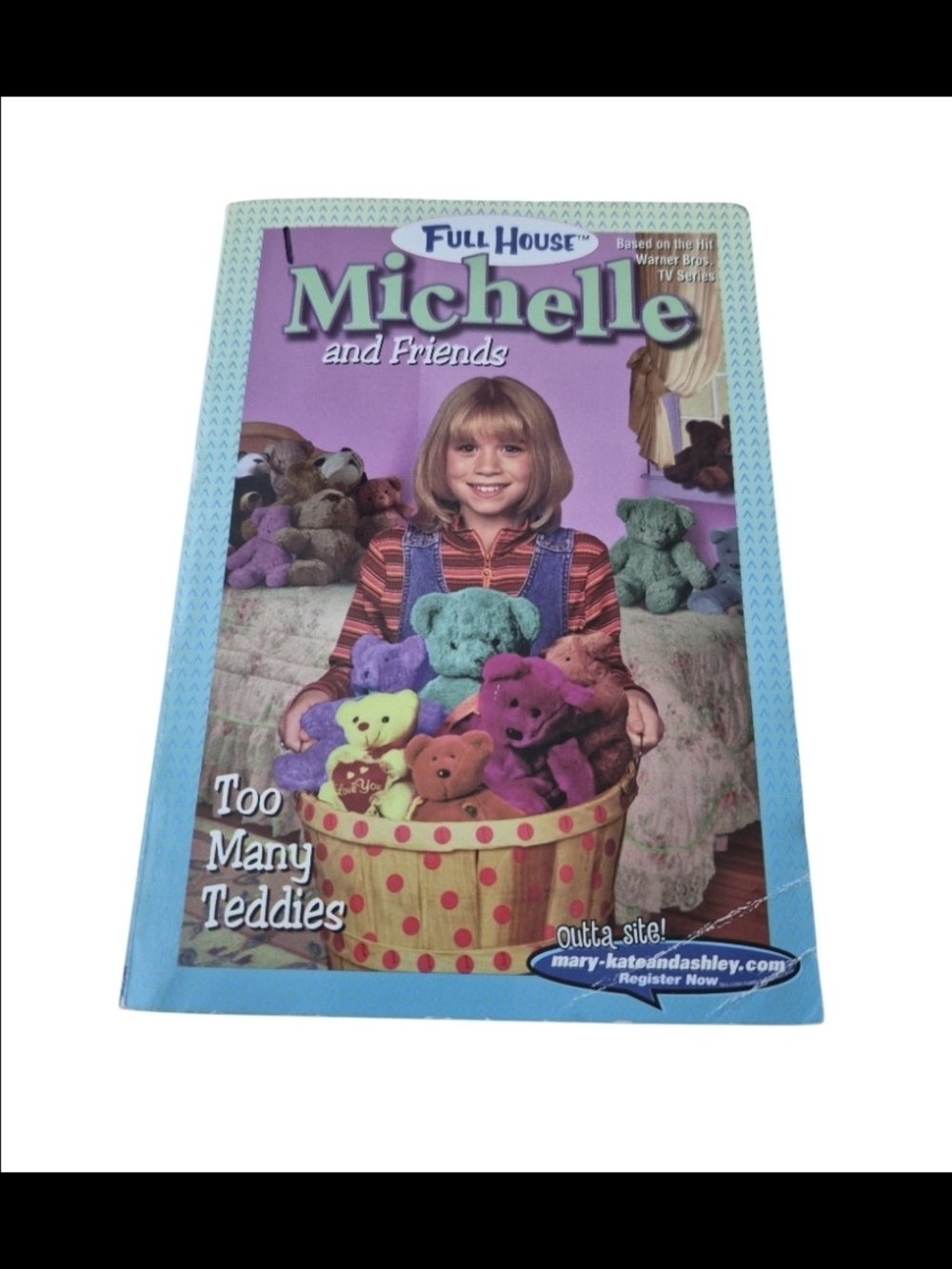 2001 Full House MICHELLE and Friends Too Many Teddies pb BOOK acceptable!